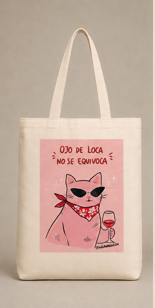 NØMAD Ojo de Loca No Se Equivoca Totebag Drop 7