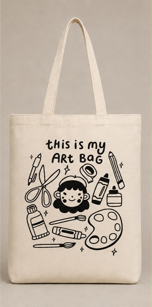 NØMAD This Is My Art Bag Totebag Drop 7
