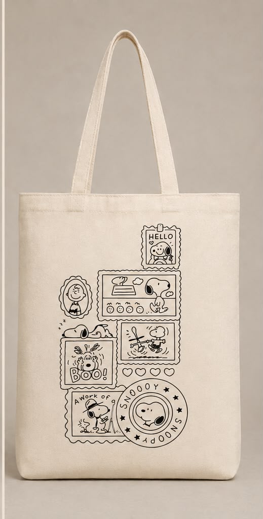 NØMAD Cuadros Snoopy Totebag Drop 7